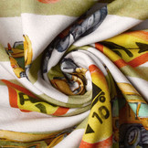 Digital  Baumwolljersey Arbeitsverkehr Grün