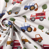 Digital Cotton Jersey Auto Wit