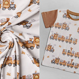 Digital Cotton Jersey Dierentrein