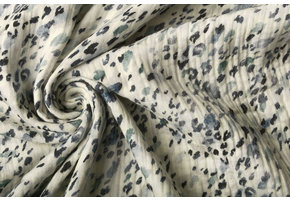 Double Gauze Fabric Leona Multi 1