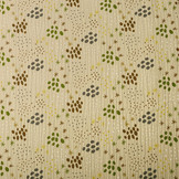 Double Gauze Fabric Dots and Stars Sand