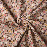 Double Gauze Fabric Panther Powder Pink