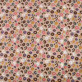 Double Gauze Fabric Panther Powder Pink