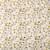 Baumwoll Musselin Stoff Panther Creme