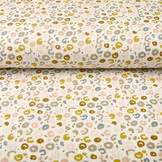 Double Gauze Fabric Panther Creme