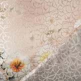 Brokaat Siermotief Kiemura Poeder Roze