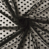 Fine Tulle Pica Black