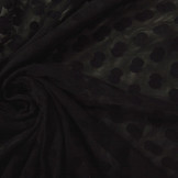 Fine Tulle Pica Black