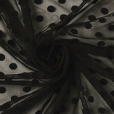 Fine Tulle Pica Black