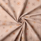 100% Gewaschene Baumwolle Löwenzahn Puderrosa