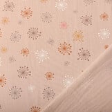 100% Gewaschene Baumwolle Löwenzahn Puderrosa