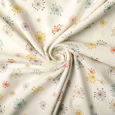 100% Washed Cotton Blowball Creme