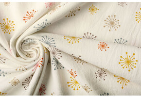 100% Washed Cotton Blowball Creme