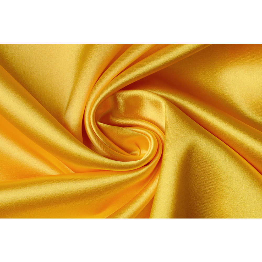 Stretch Satin Yellow - YES Fabrics