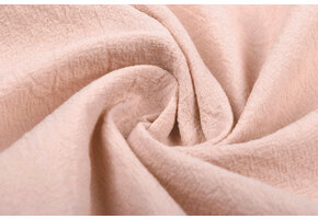 100% Washed Cotton Powder Light Pink