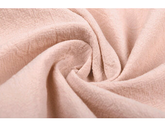 100% Washed Cotton Powder Light Pink