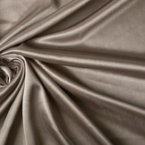 Charmeuse Voering Donker Taupe