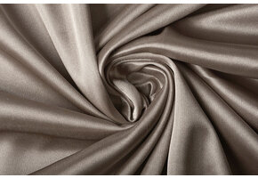 Charmeuse Lining Dark Taupe