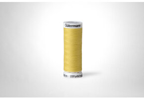 Gütermann Yarn Polyester Citron Yellow 200 meter