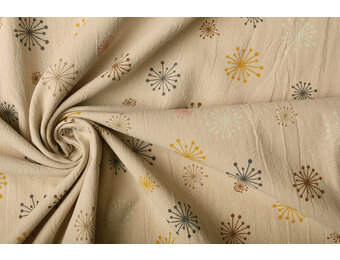 100% Washed Cotton Blowball Light Sand