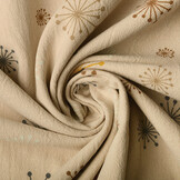 100% Washed Cotton Blowball Light Sand