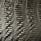 Plissé Lamé Antraciet