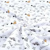 100% Digitaal Katoen Vroom Vroom