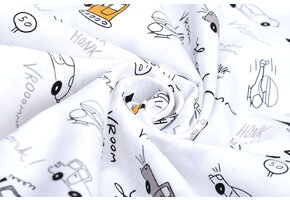 100% Digital Cotton Vroom Vroom