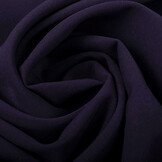 Crepe Stretch Deep Dark Purple