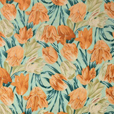 100% Viscose Tulips Mint Green