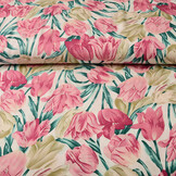 100% Viscose Tulpen Wit