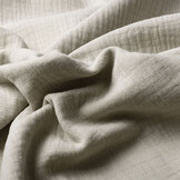 Double Gauze Fabric Grey-Beige