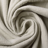 Double Gauze Fabric Grey-Beige