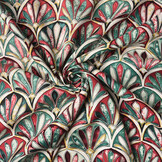 100% Viscose Terazi Green