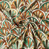 100% Viscose Terazi Brique