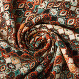 100% Viscose Seli Brique