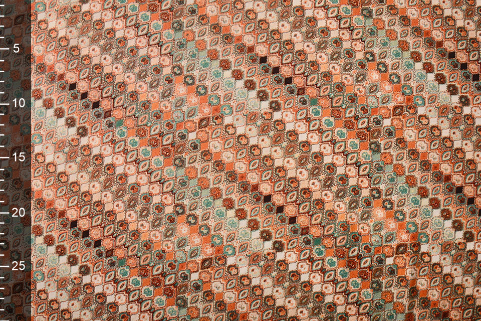 100% Viskose Seli Orange