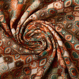 100% Viscose Seli Oranje