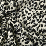 100% Viscose Madoa Grey