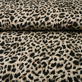 100% Viscose Madoa Bruin