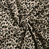 100% Viscose Madoa Brown