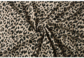 100% Viscose Madoa Brown