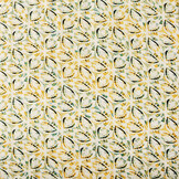 100% Viscose Morir Flor Geel