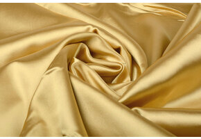 Stretch Satin Gold