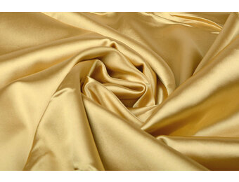Stretch Satin Gold