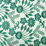 Mesh Embroidered June Bottle Green