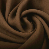 Crêpe Georgette  Dark Brown
