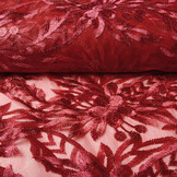 Mesh Embroidered Eline Red