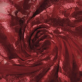 Mesh Embroidered Eline Red