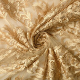 Mesh Embroidered Eline Gold